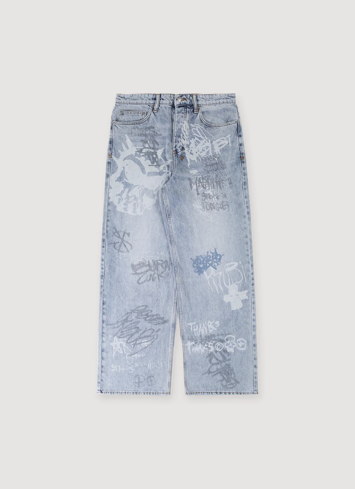Ksubi Maxx Rogue Denim Blue Grafitti