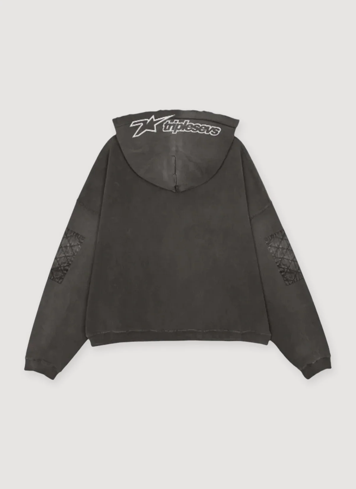 Triple Sevens Moto Sweatshirt Black - Image 2