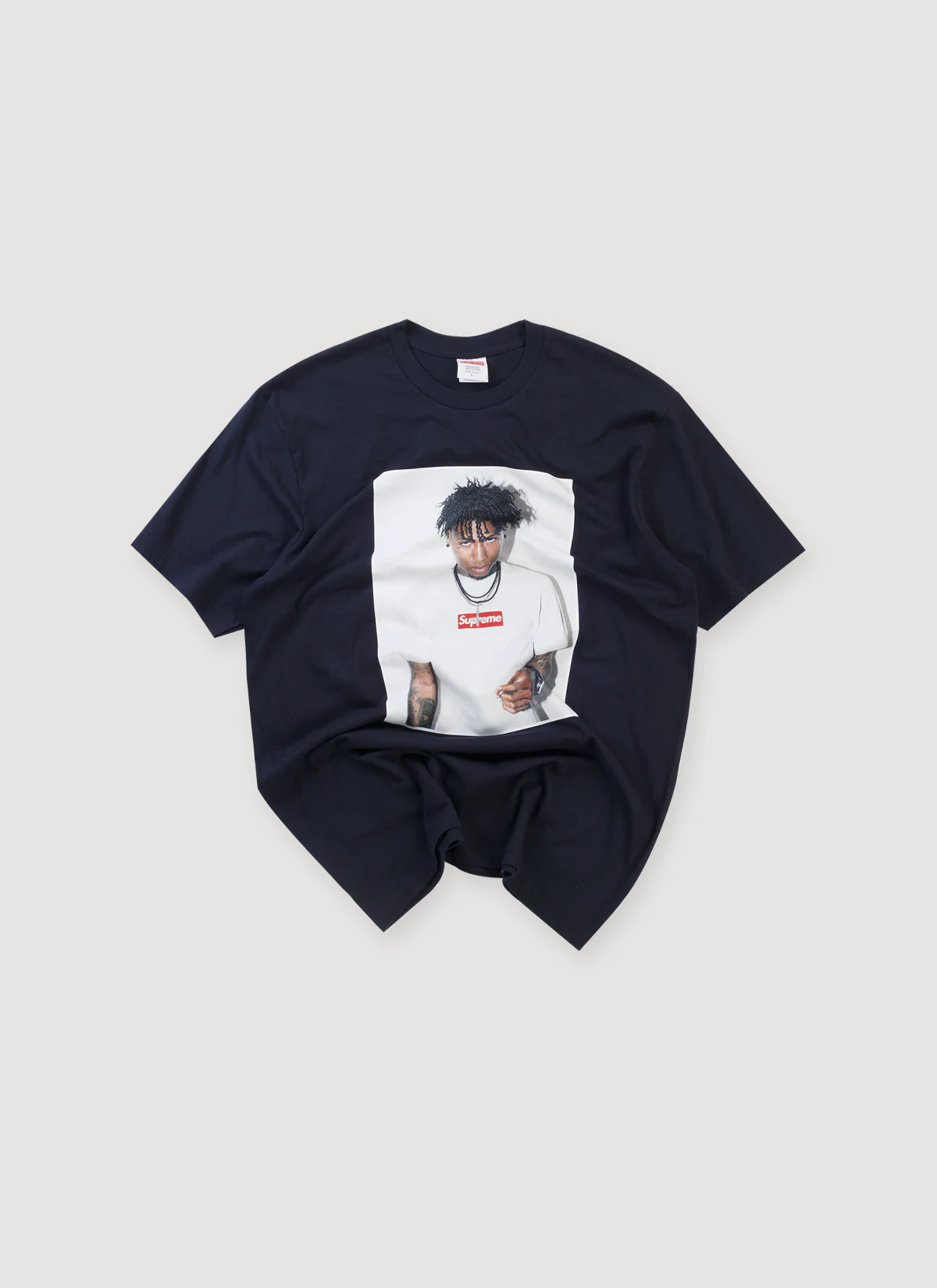 Supreme NBA Youngboy Tee Navy (Pre-Owned)
