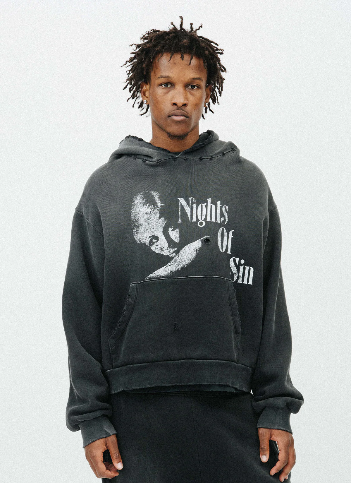 Eifles Night of Sin Sweatshirt Vintage Black - Image 3