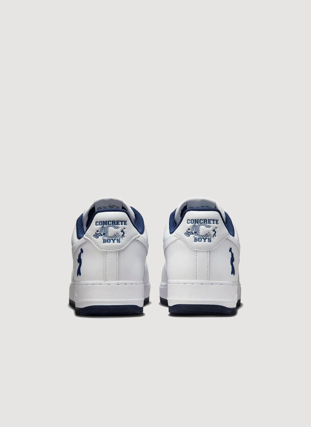 Nike Lil Yatchy Air Force 1 Concrete Boys White Midnight Navy - Image 2