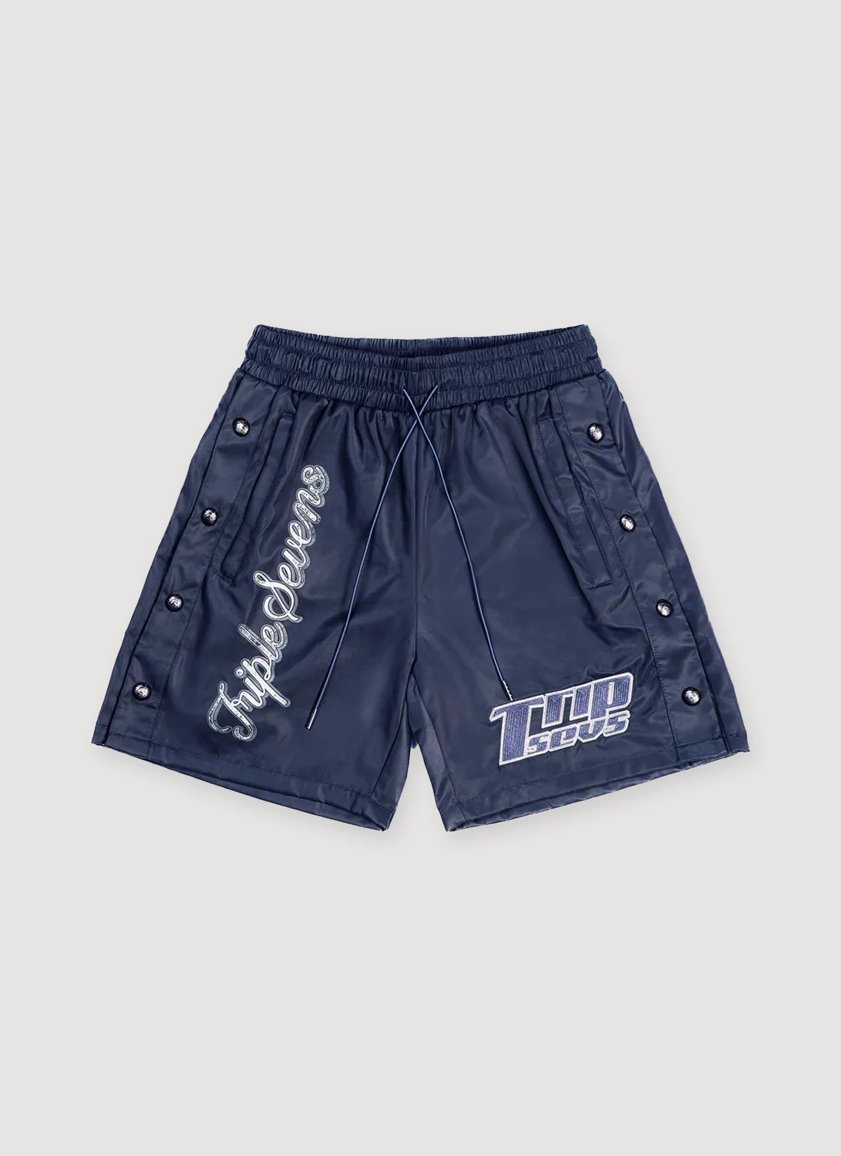Triple Sevens Nylon Button Shorts - Image 2
