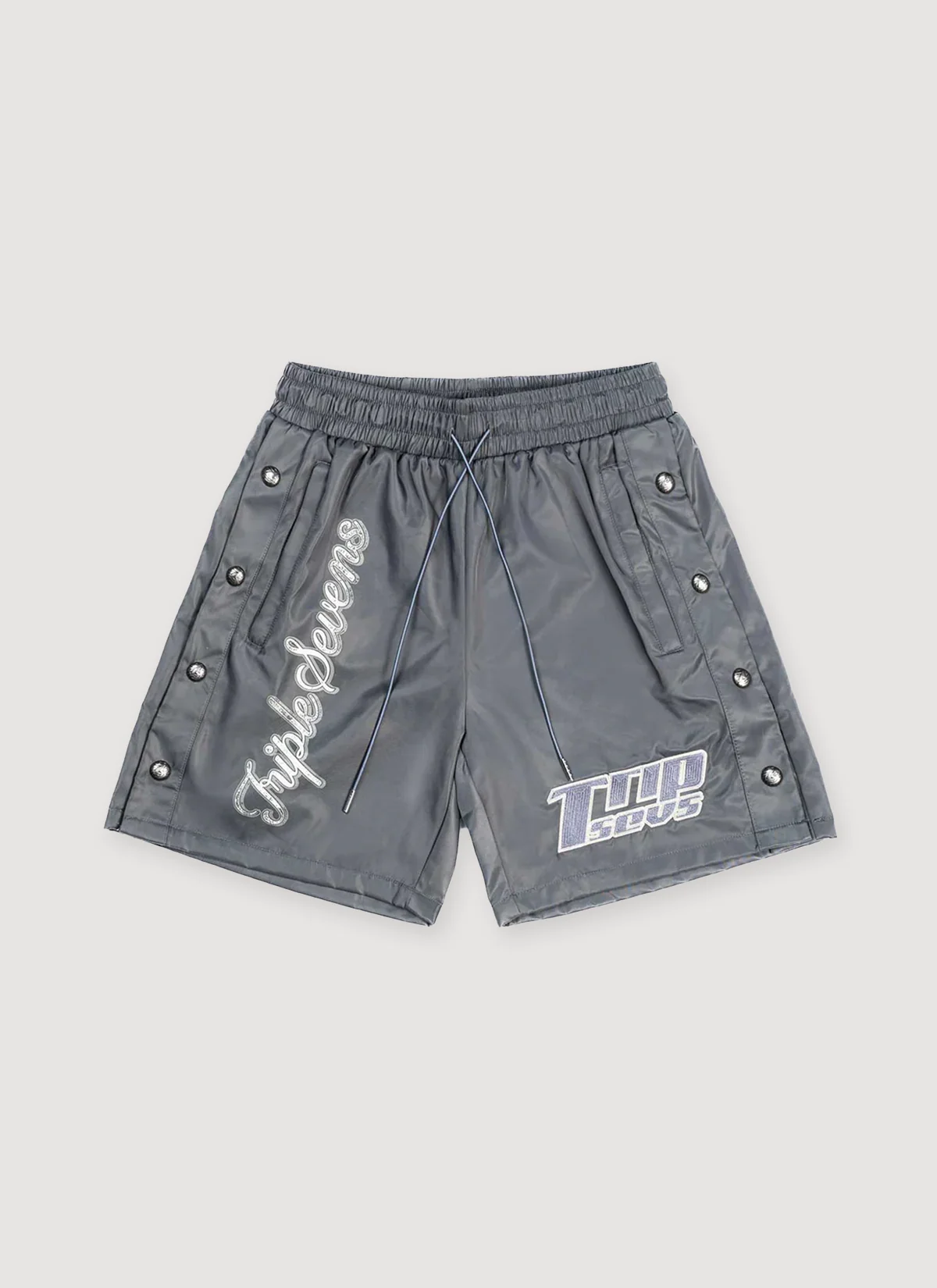 Triple Sevens Nylon Button Shorts - Image 4