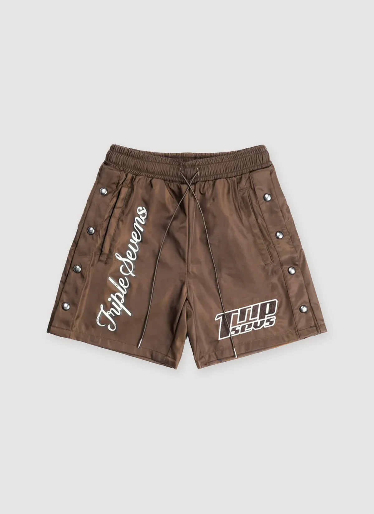 Triple Sevens Nylon Button Shorts - Image 5
