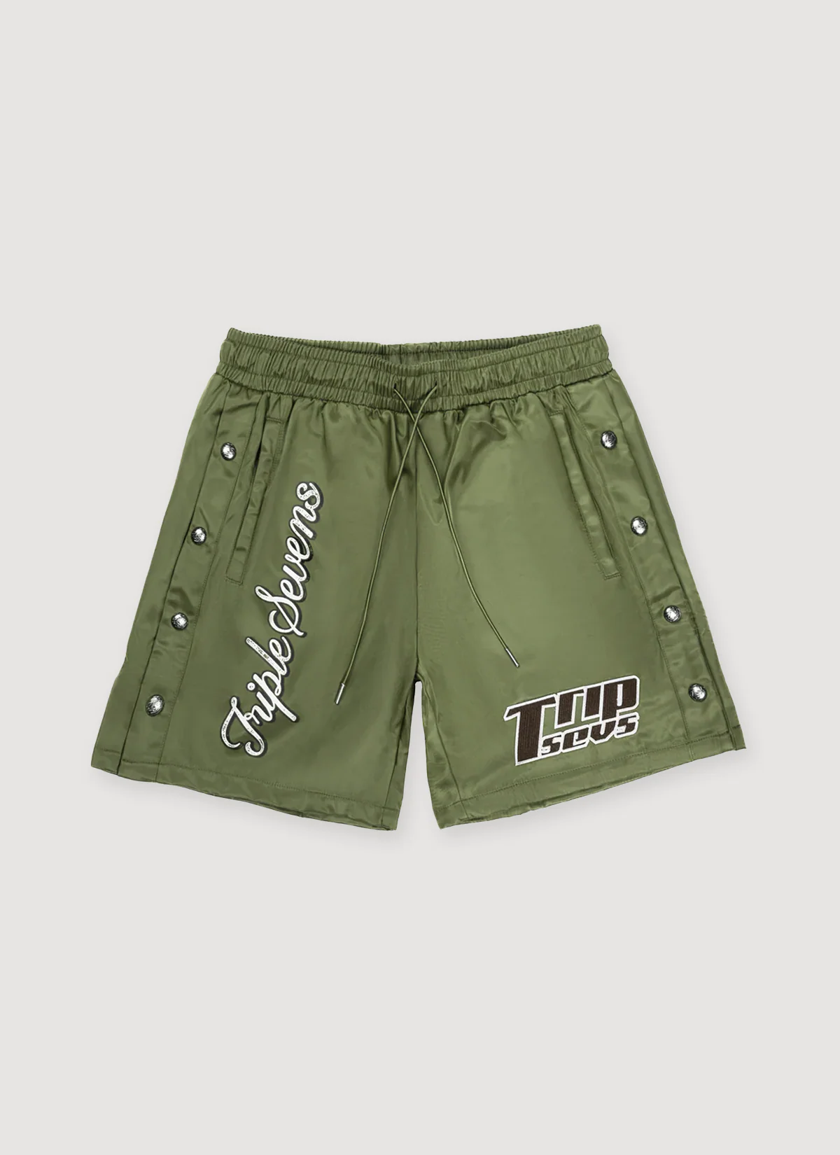 Triple Sevens Nylon Button Shorts - Image 6