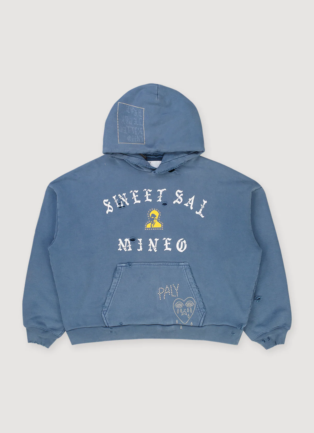 Paly Hollywood Sweet Sal Sweatshirt Vintage Blue