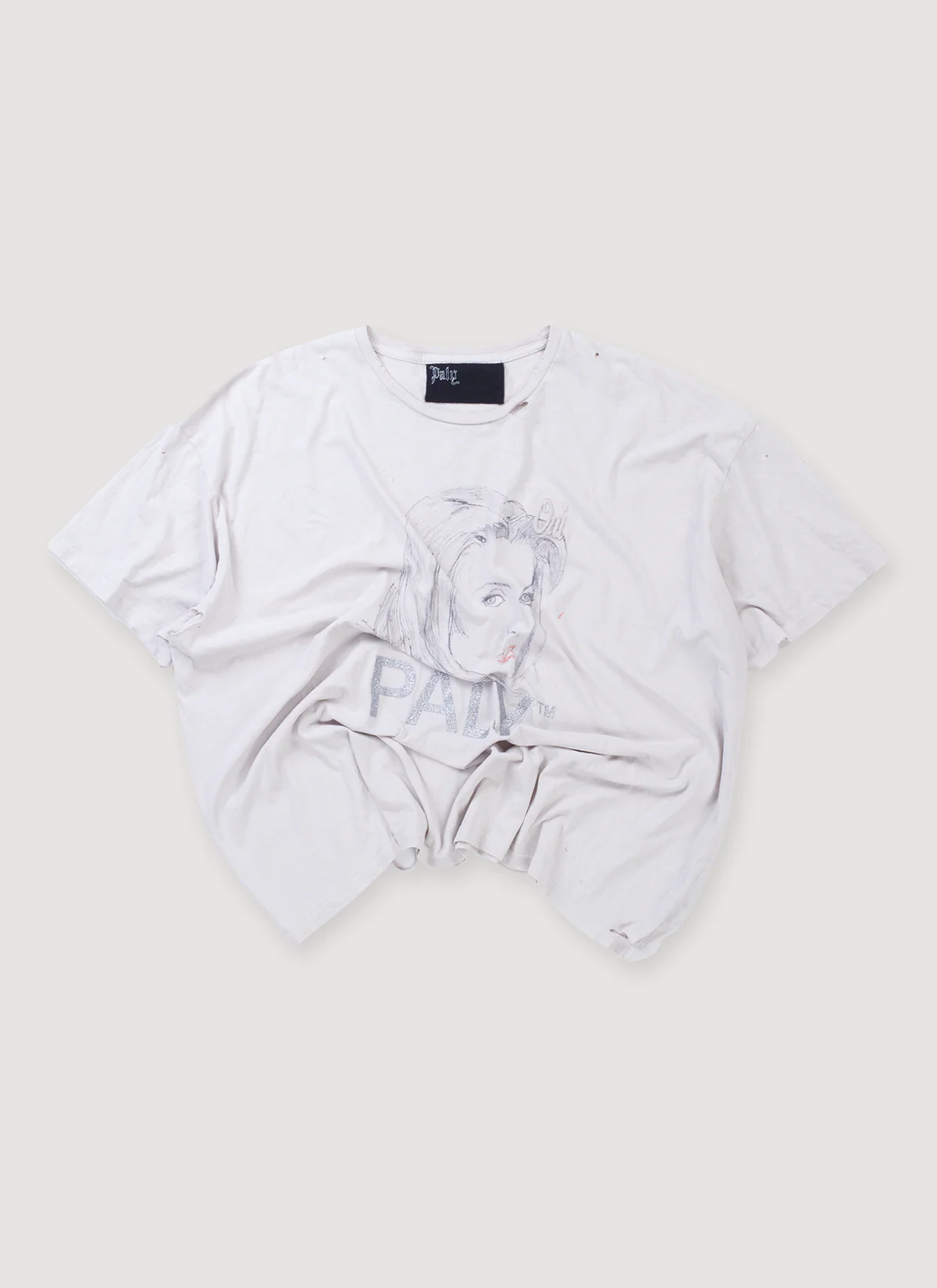 Paly Hollywood Oui Tee Vintage White (Pre-Owned)