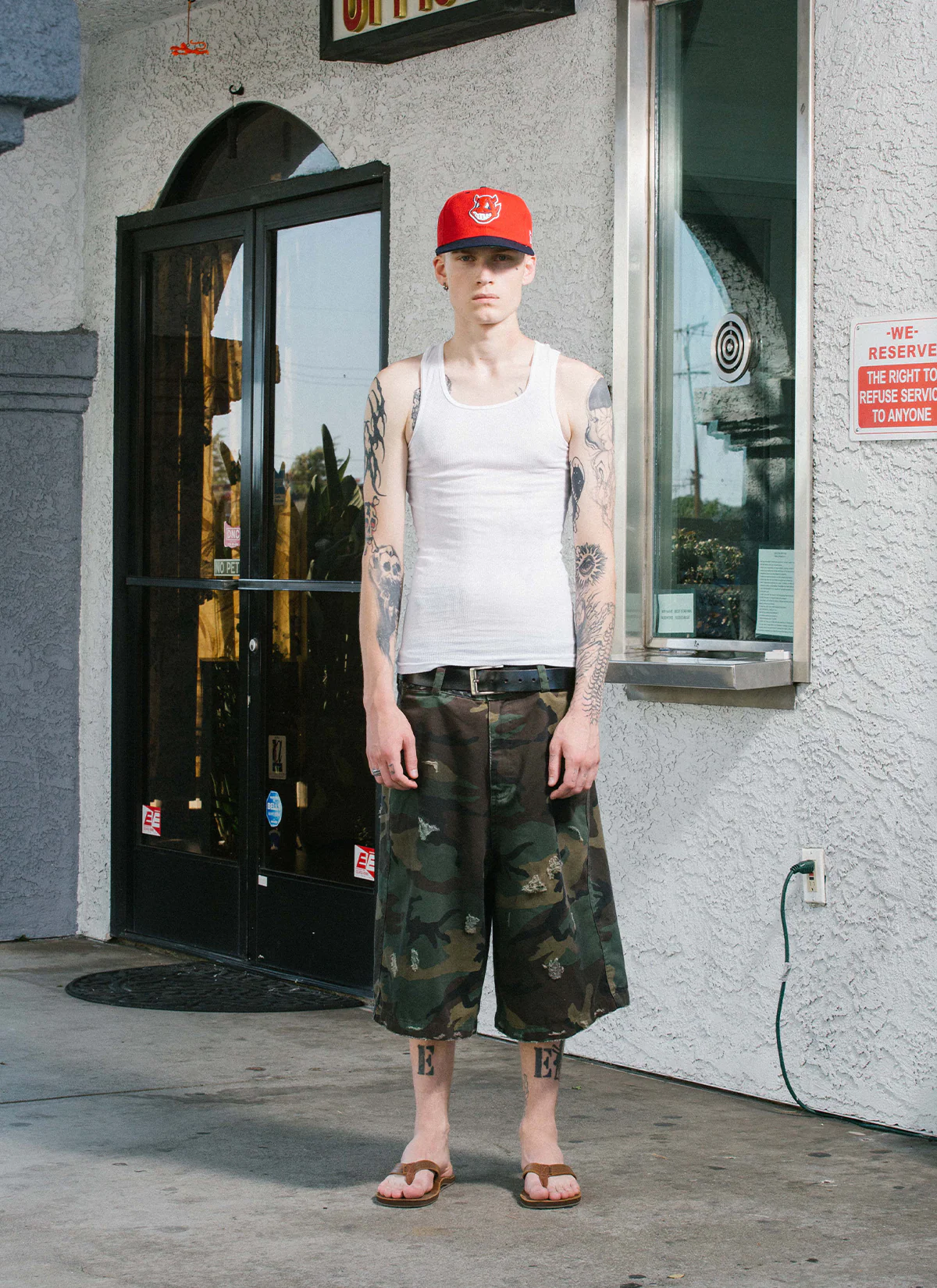 Pieces Back Pleat Shorts Dirty Camo - Image 6
