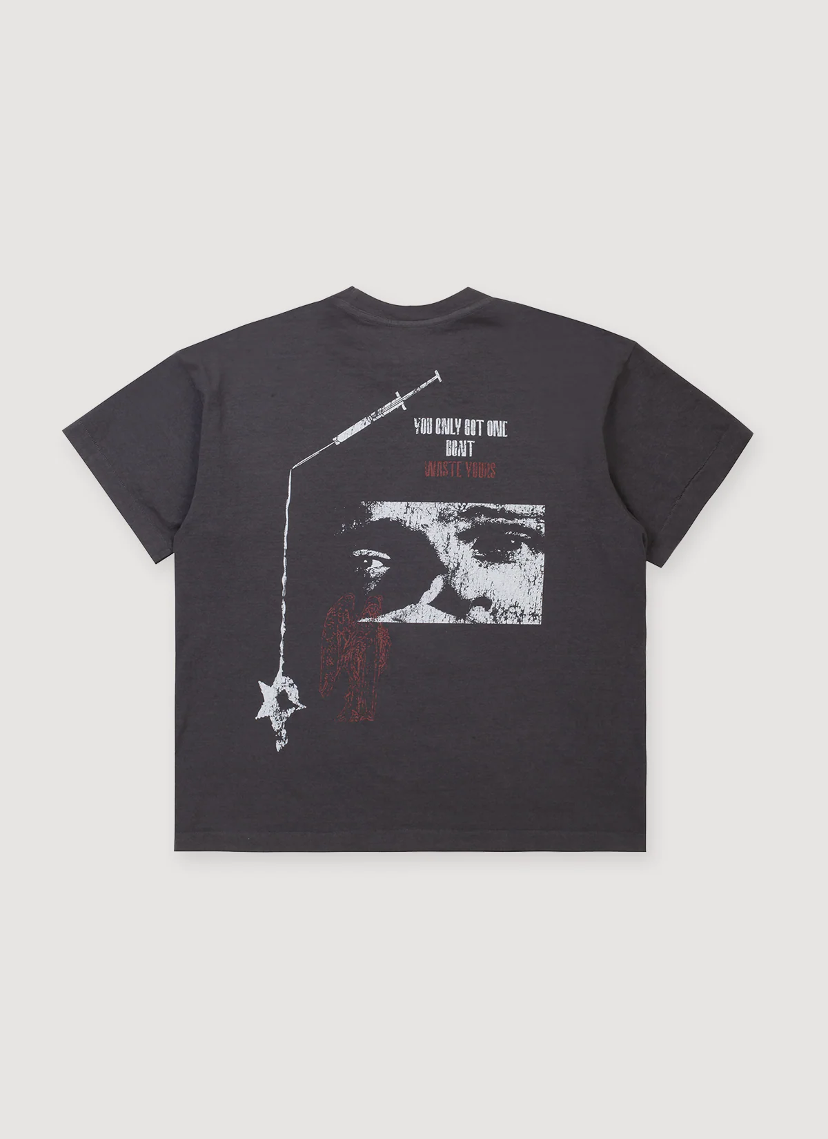 Pieces Future Tee Vintage Black - Image 2