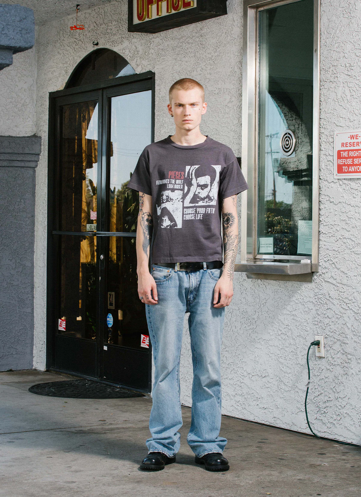 Pieces Future Tee Vintage Black - Image 5