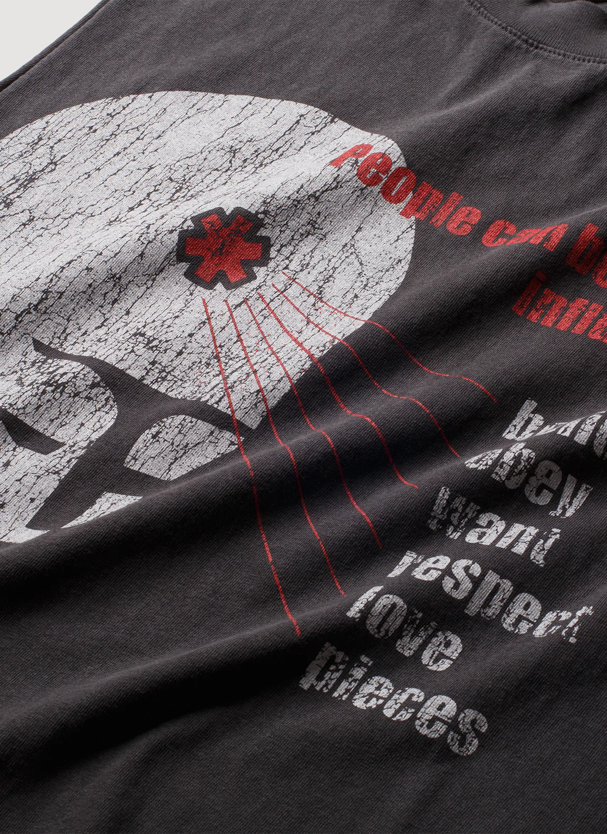 Pieces Influence Cut Off Vintage Black - Image 3
