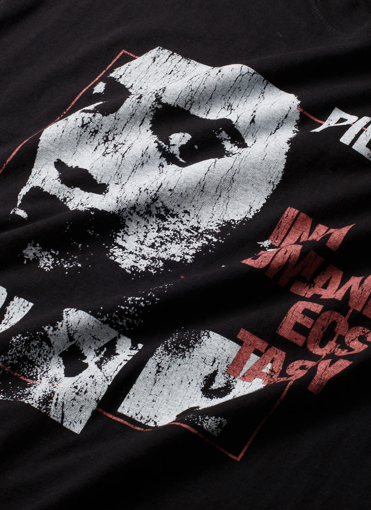 Pieces Inhumane Tee Vintage Black - Image 3