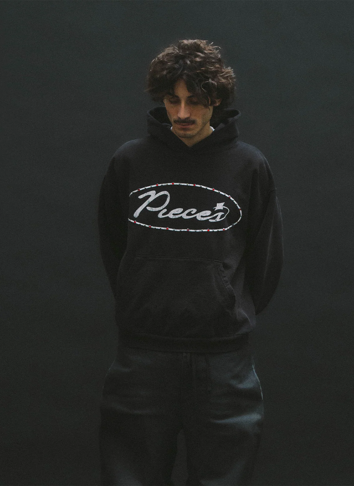 Pieces Jeweled Sweatshirt Black - Image 6