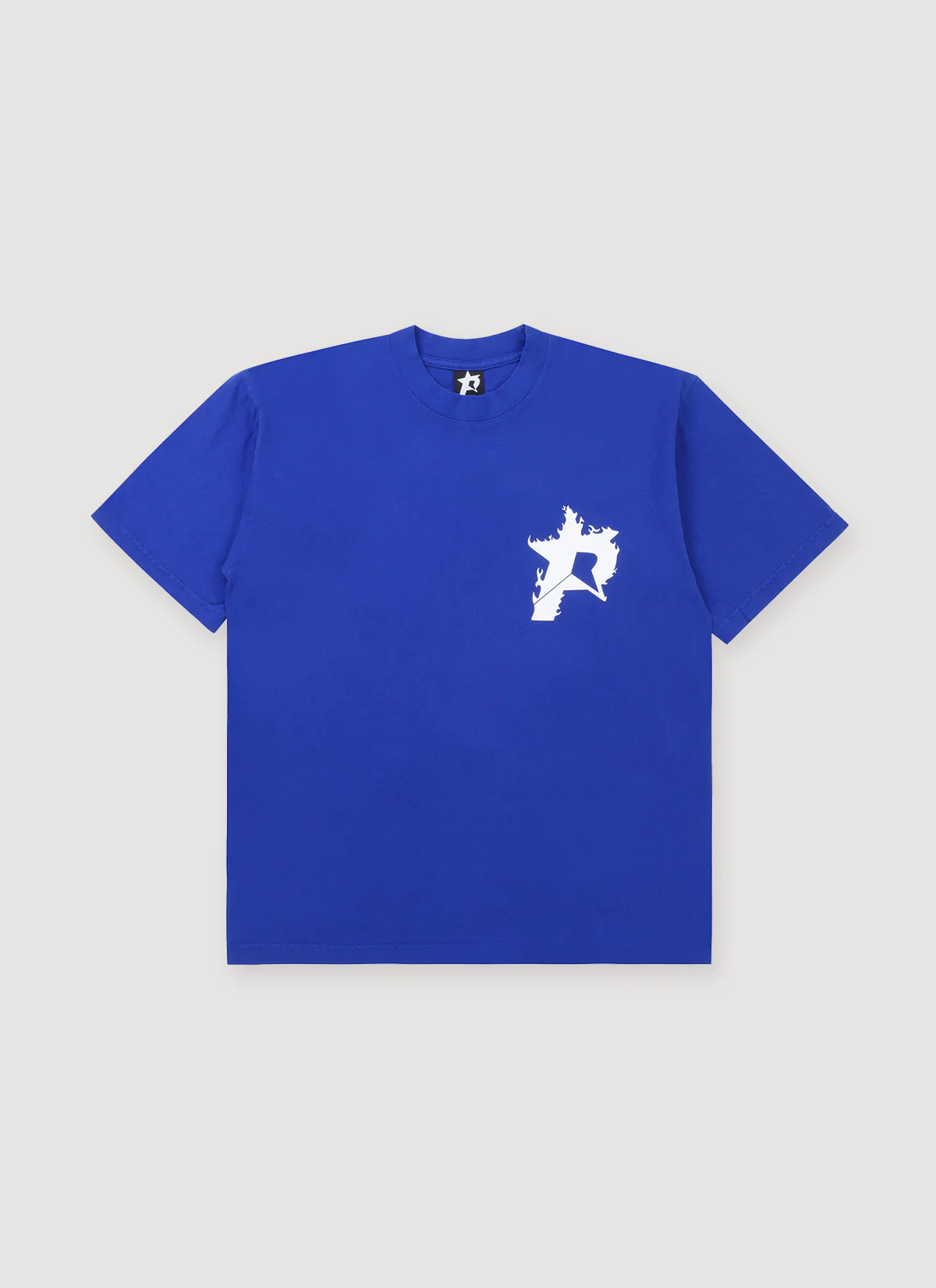 Pieces P Star Flame Tee Dodger Blue - Image 2