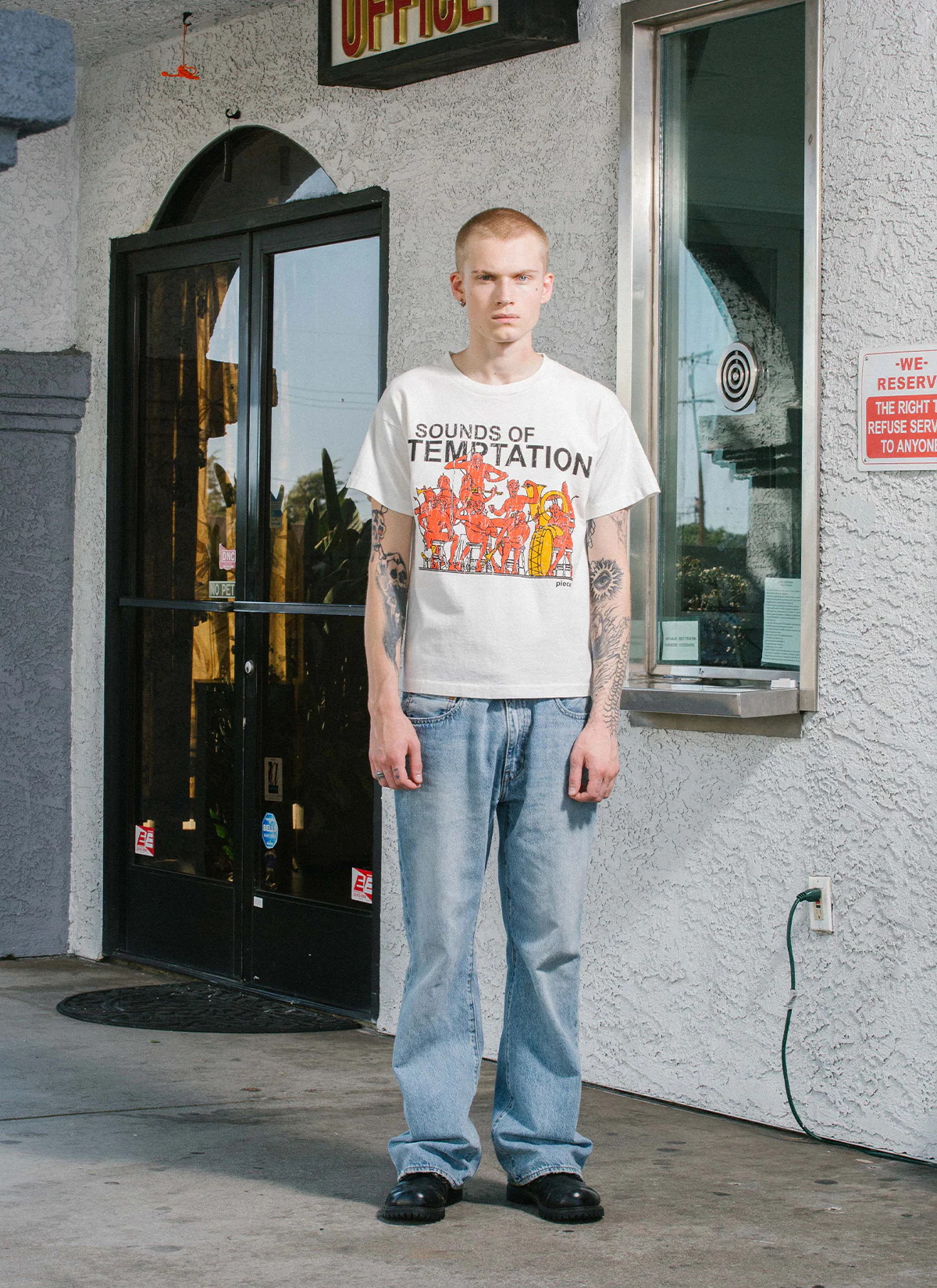 Pieces Temptations Tee Off White - Image 4