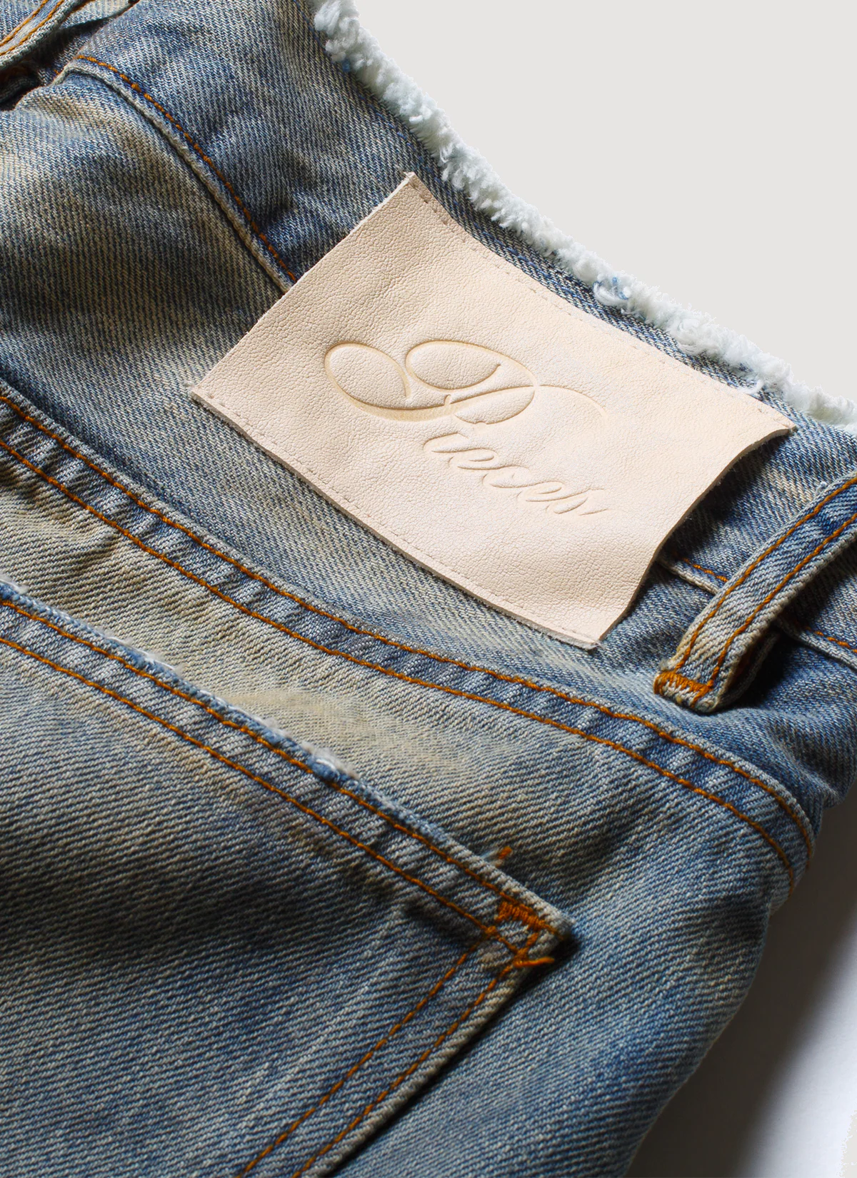 Pieces Thrashed Denim Dirty Indigo - Image 6