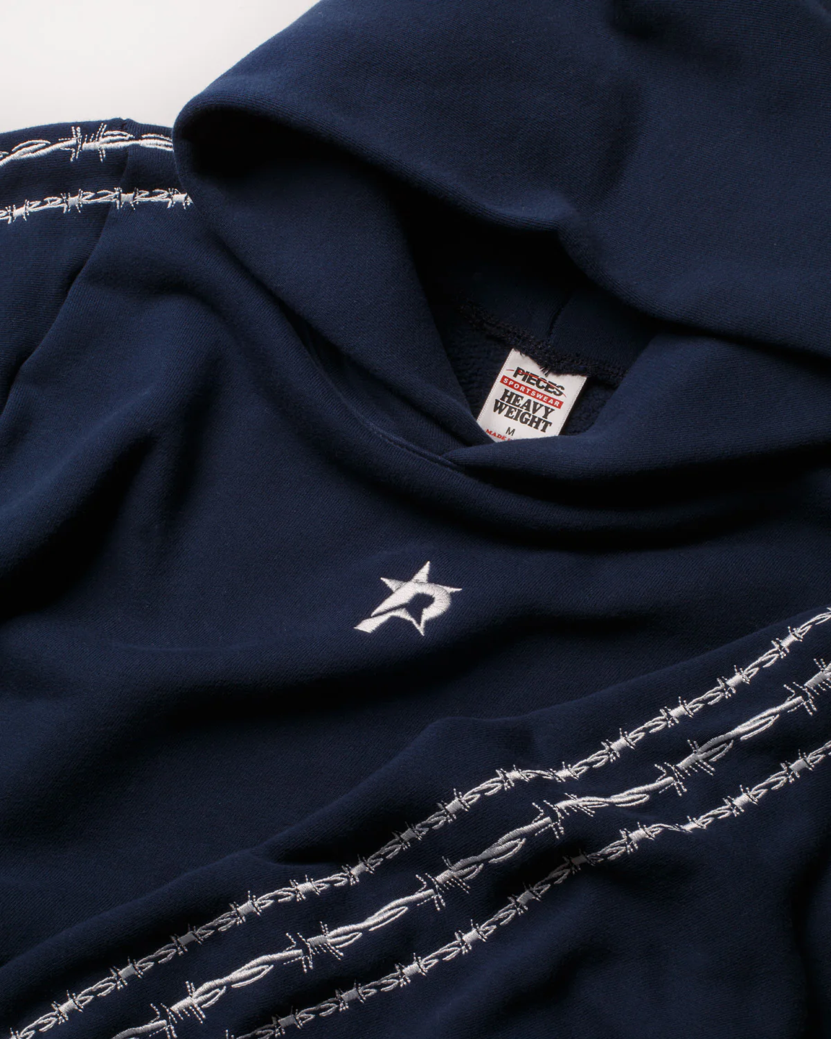 Pieces Wired Sweatshirt Navy - Image 3