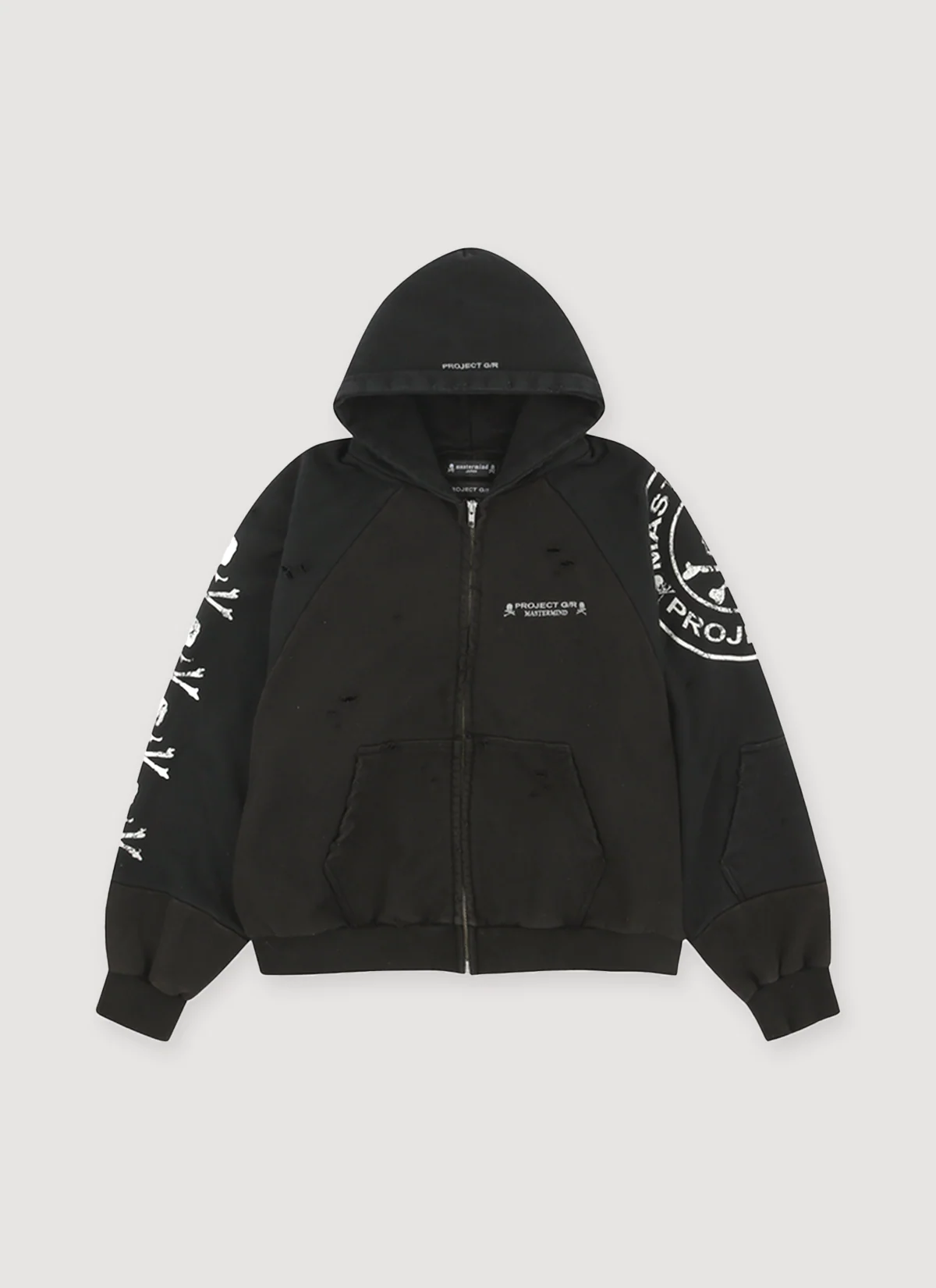 Project G/R Mastermind Reconstructed Folded Sweatshirt Black