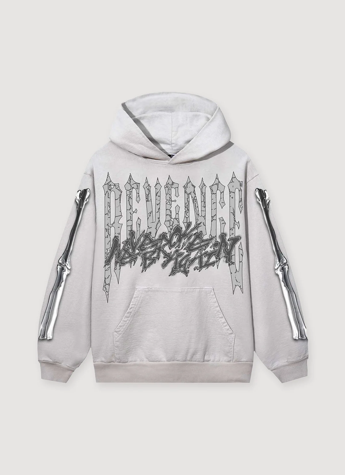 Revenge Chromed Out Sweatshirt Cement