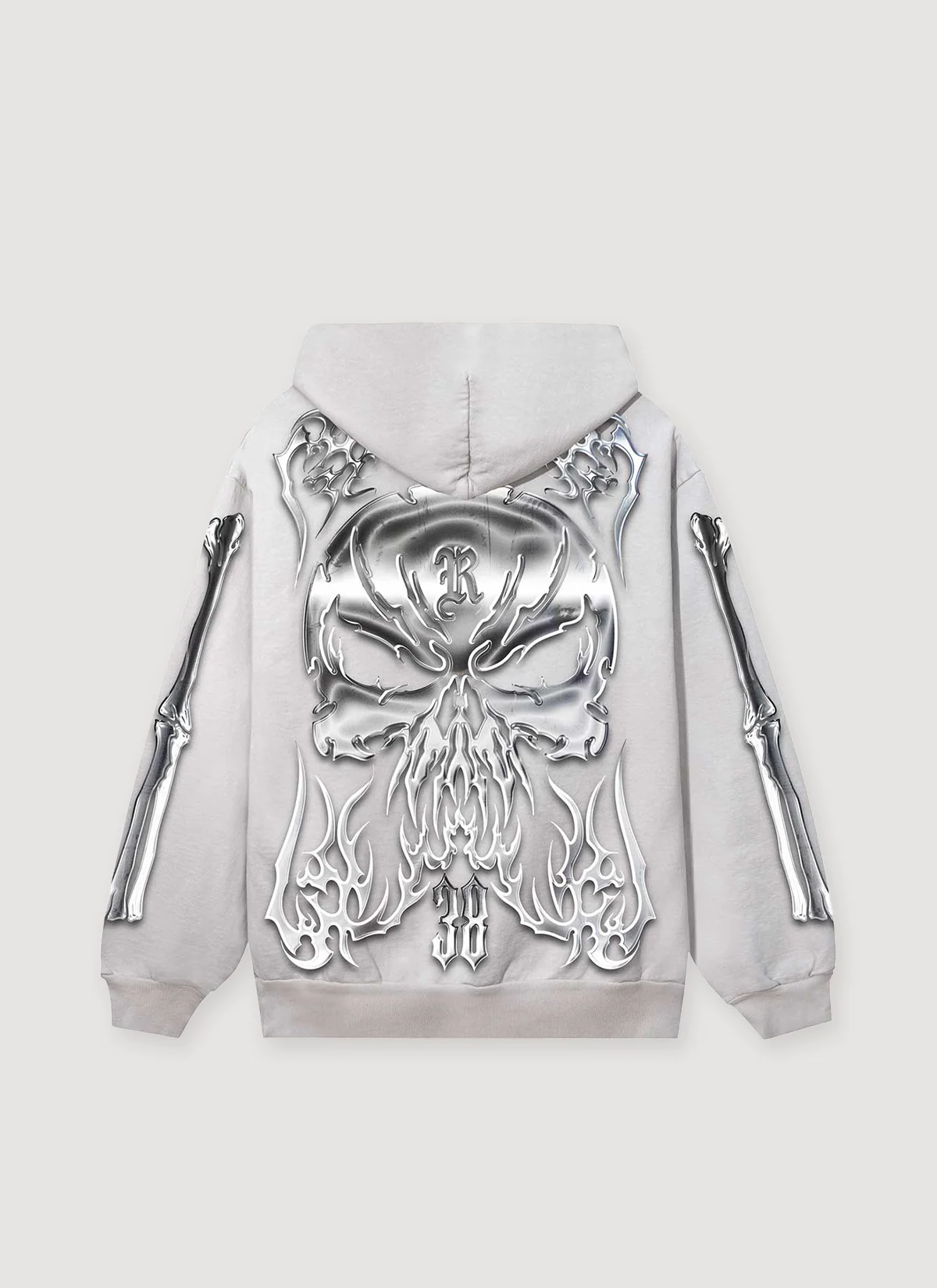 Revenge Chromed Out Sweatshirt Cement - Image 2