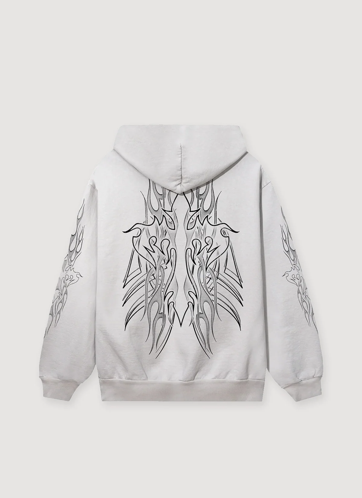 Revenge Flaming Cross Sweatshirt - Image 2