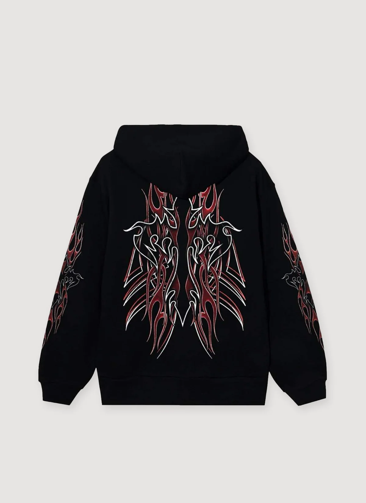 Revenge Flaming Cross Sweatshirt - Image 4