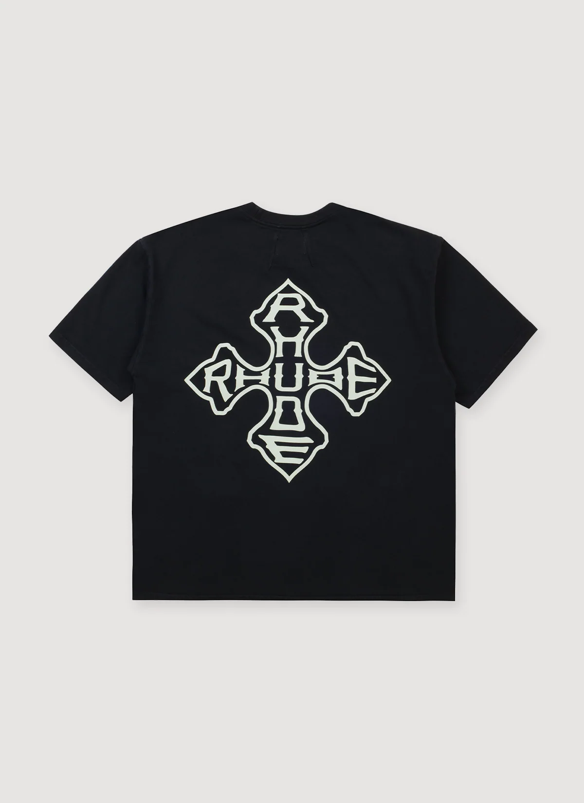 Rhude Cross Tee Vintage Black - Image 2