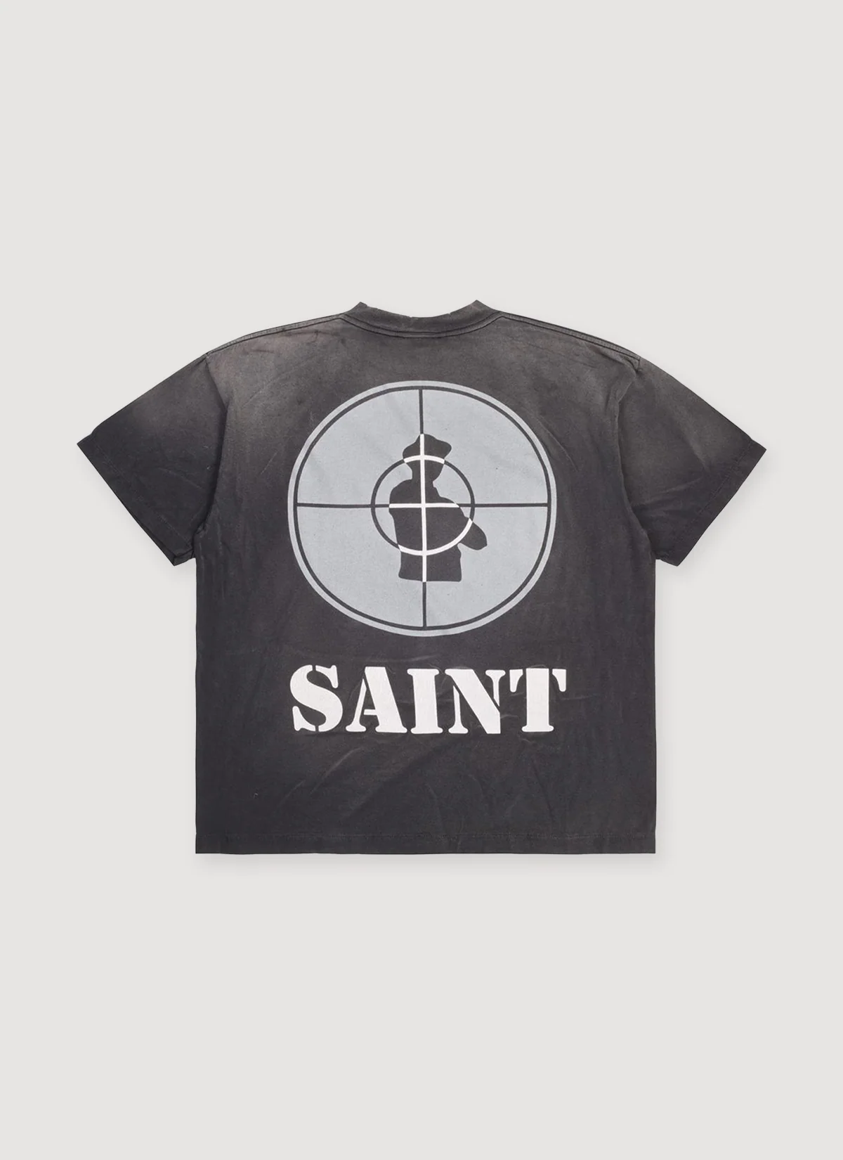 Saint Michael Public Enemy Saint Enemy Tee Vintage Black - Image 2