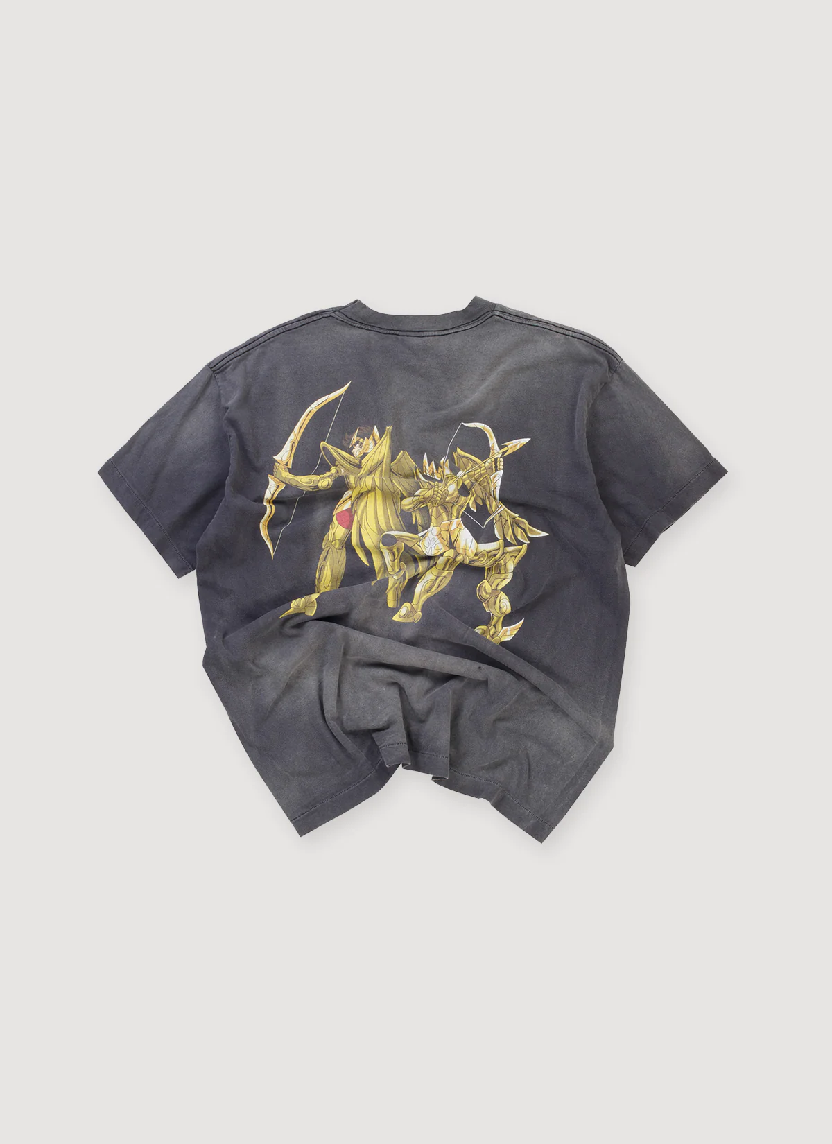 Saint Michael Saint Seiya Knights of Zodiac Tee Vintage Black (Pre-Owned) - Image 2