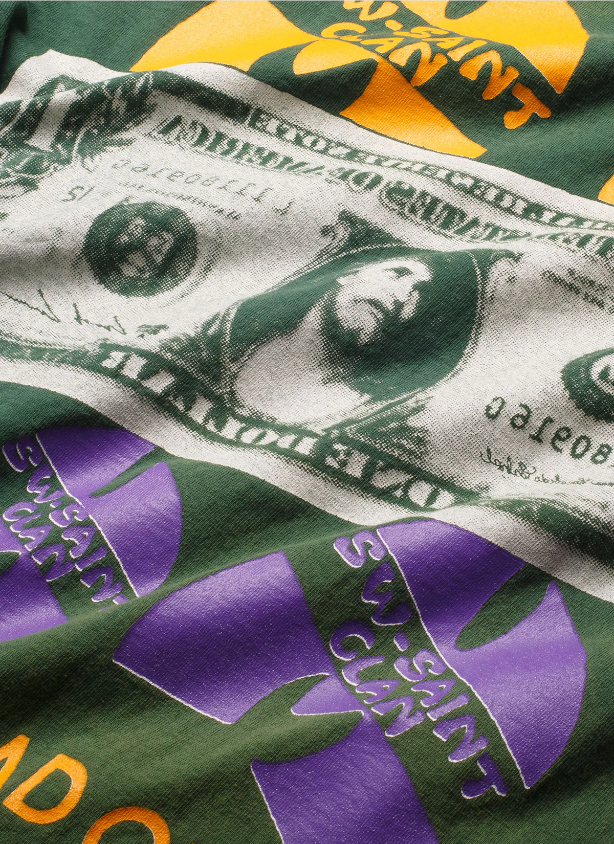 Saint Michael Sean Wotherspoon Saint Clan Tee Green - Image 3