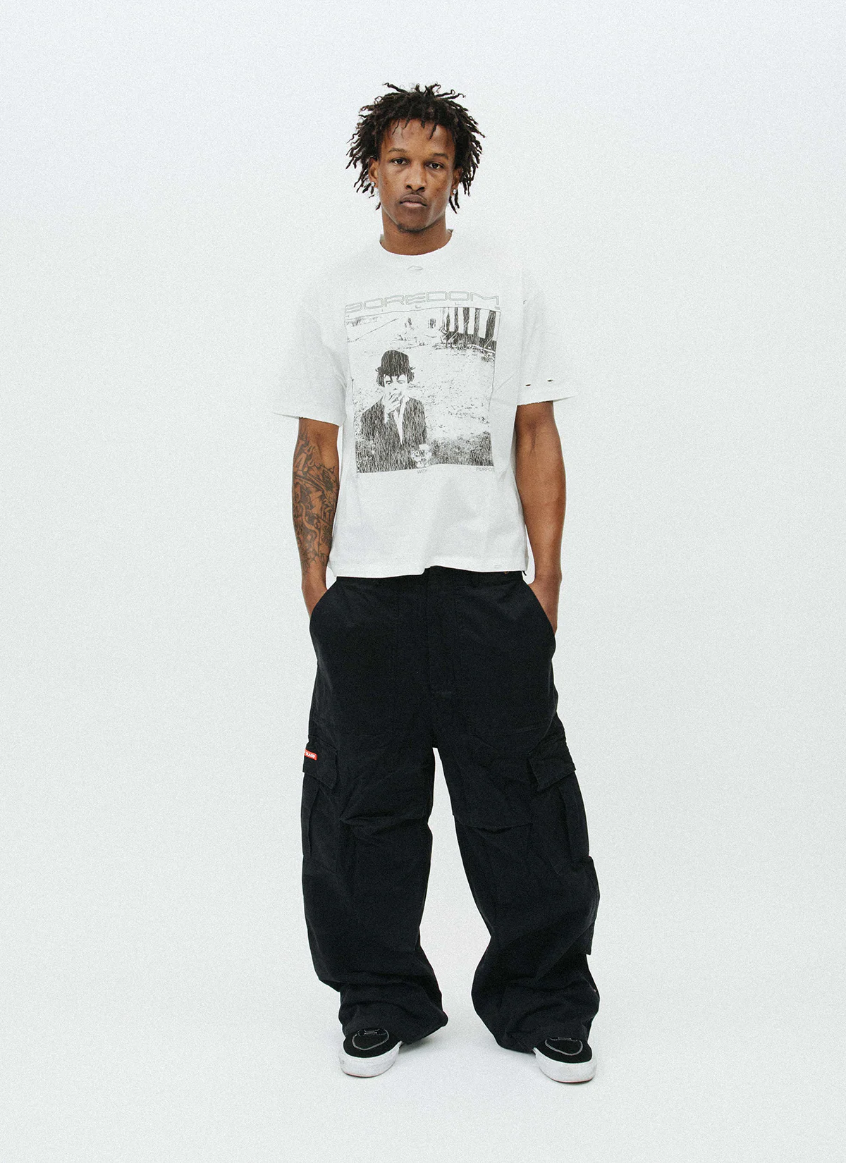 GV Gallery Samurai Cargos Pants Black - Image 4