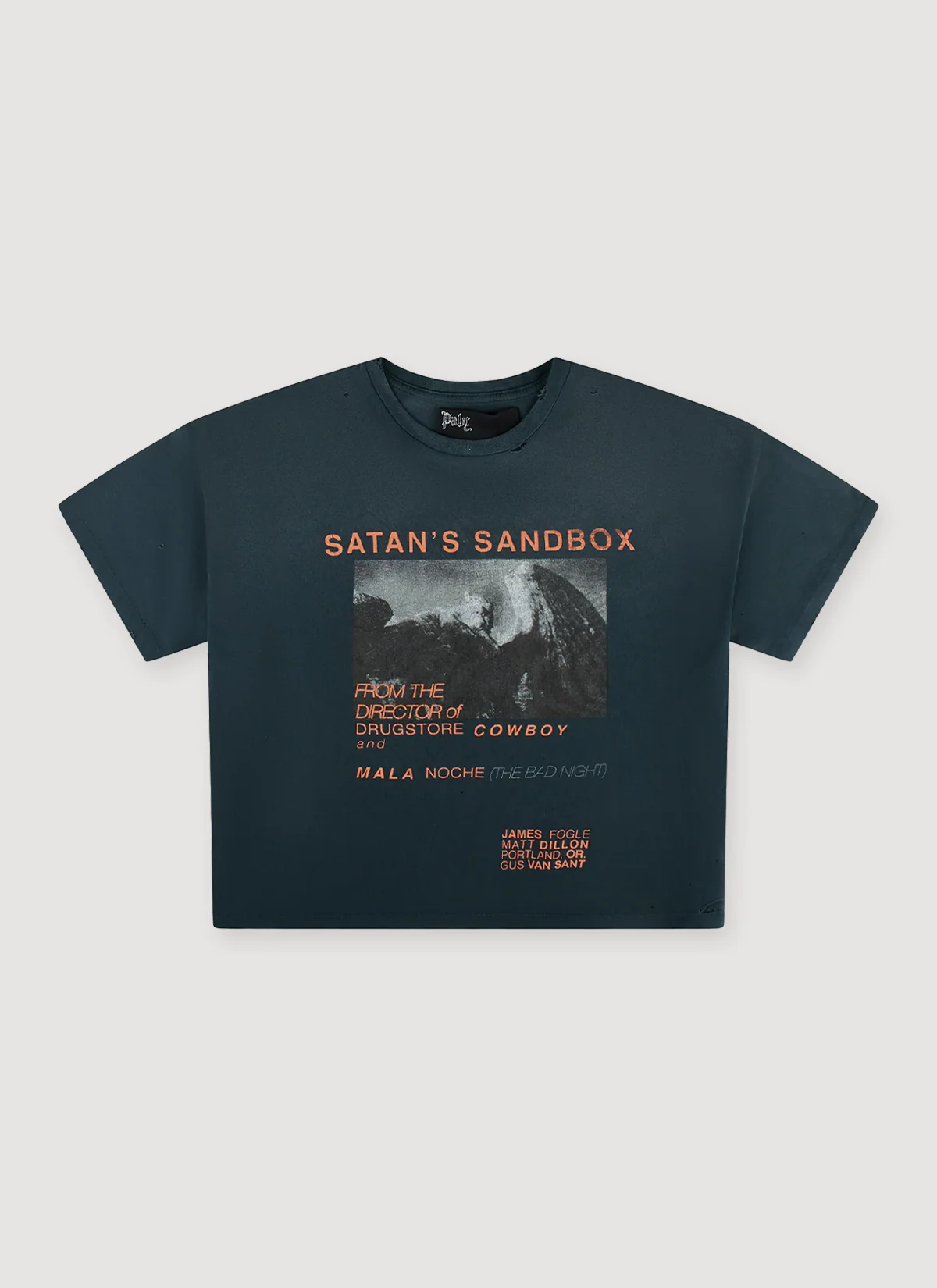 Paly Hollywood Satan's Sandbox Tee Vintage Black