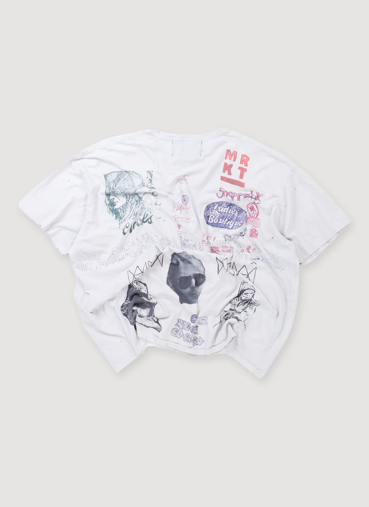 Paly Hollywood Scorpio Rising Tee Ivory (Pre-Owned) - Image 2