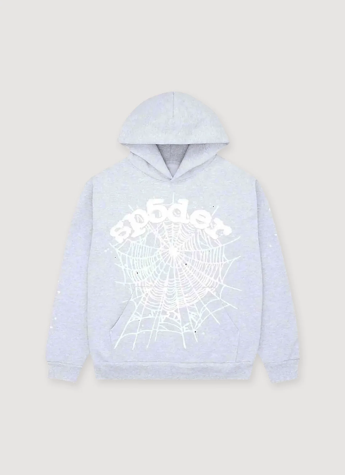 Sp5der Worldwide OG Web Sweatshirt Heather Grey