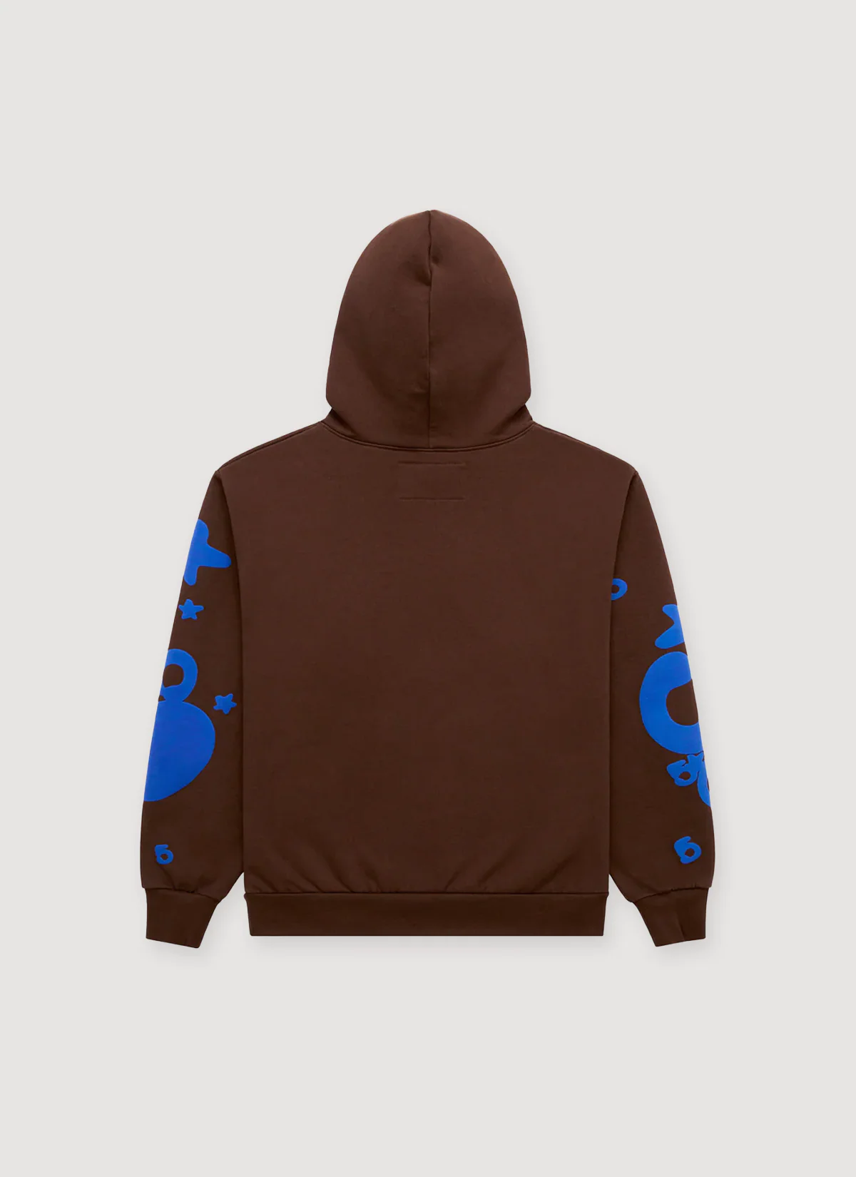 Sp5der Worldwide Beluga V2 Sweatshirt Brown Blue - Image 2
