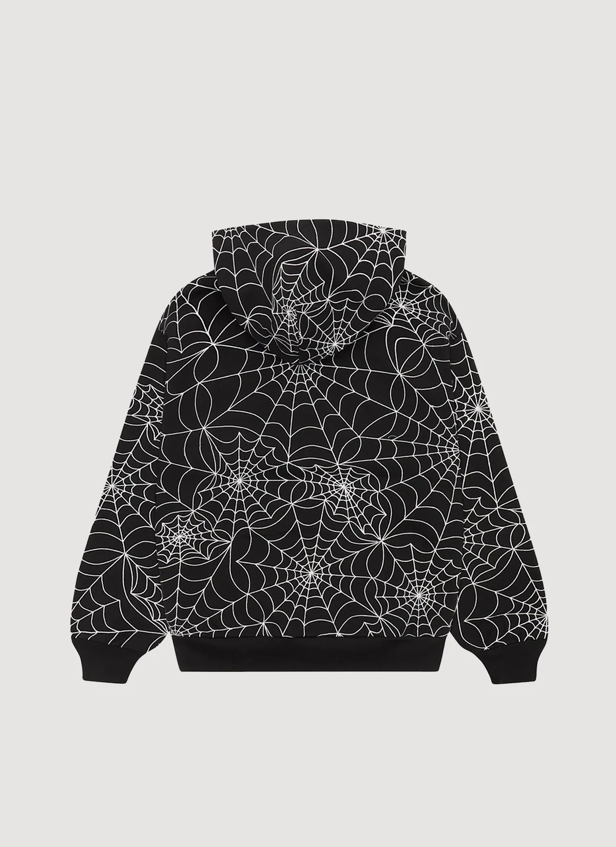 Sp5der Worldwide Embroidered AOP Sweatshirt Black - Image 2