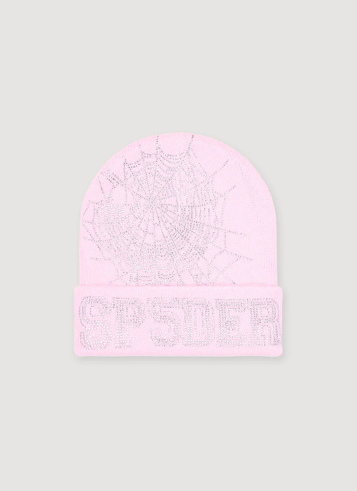 Sp5der Worldwide Rhinestone Beanie - Image 3