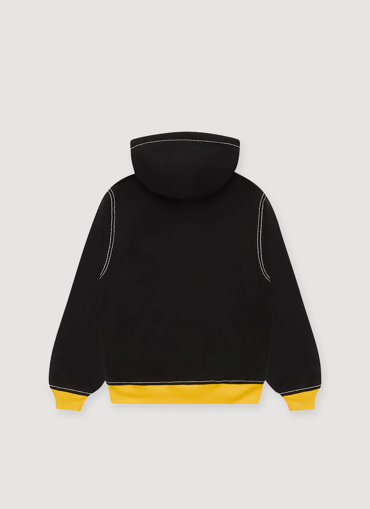 Sp5der Worldwide T&F Zip Sweatshirt Black Yellow - Image 2