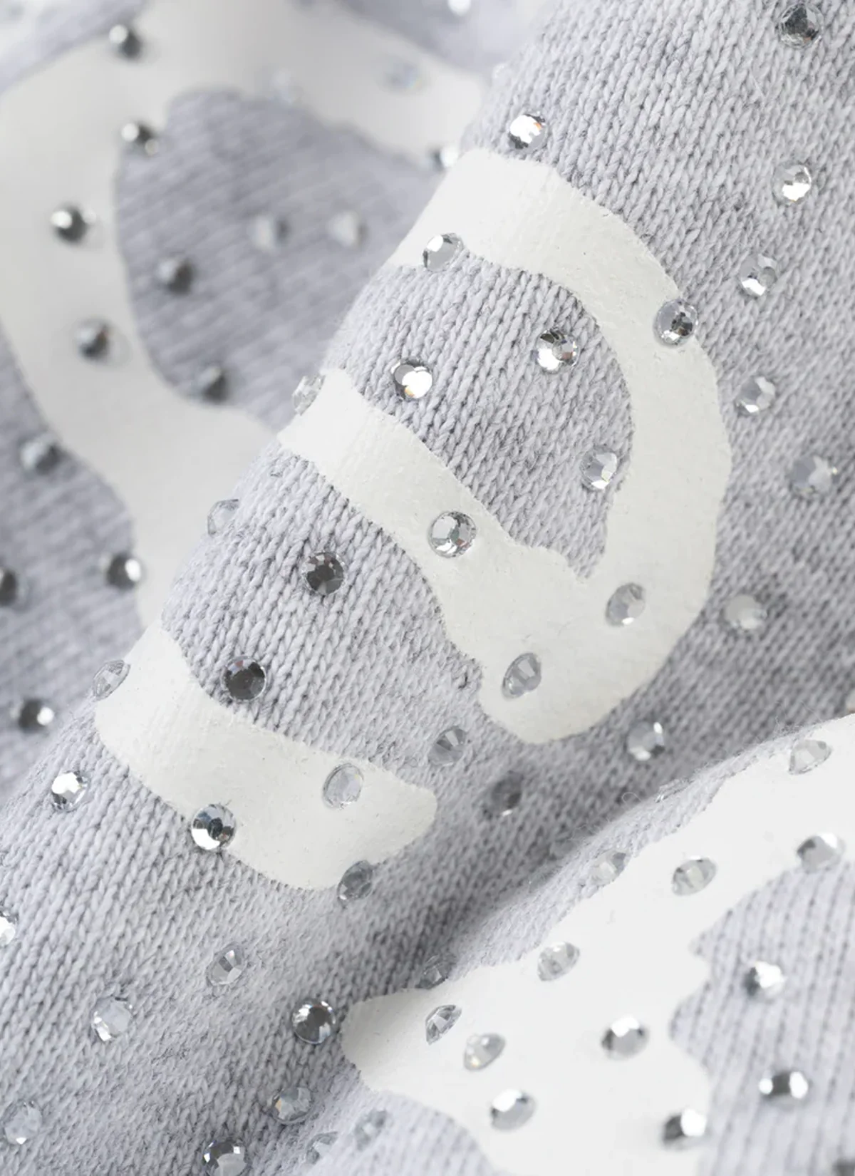 Sp5der Worldwide VVS Sweatshirt Heather Grey - Image 3