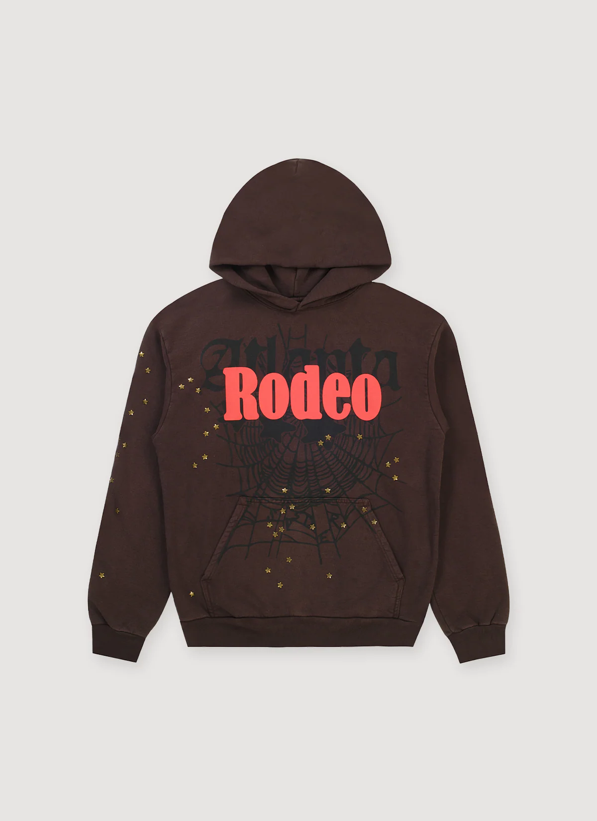 Sp5der Worldwide Travis Scott Days Before Rodeo Sweatshirt Brown