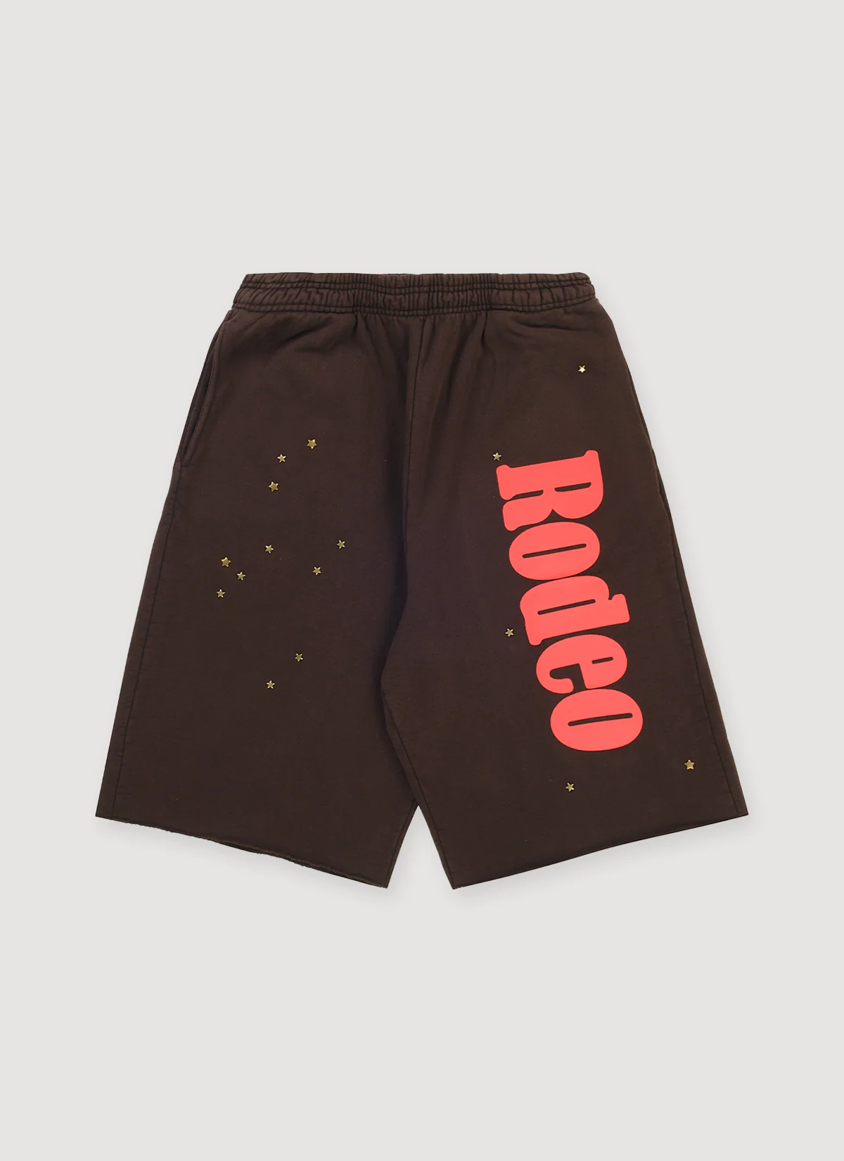 Sp5der Worldwide Travis Scott Days Before Rodeo Sweatshorts Brown