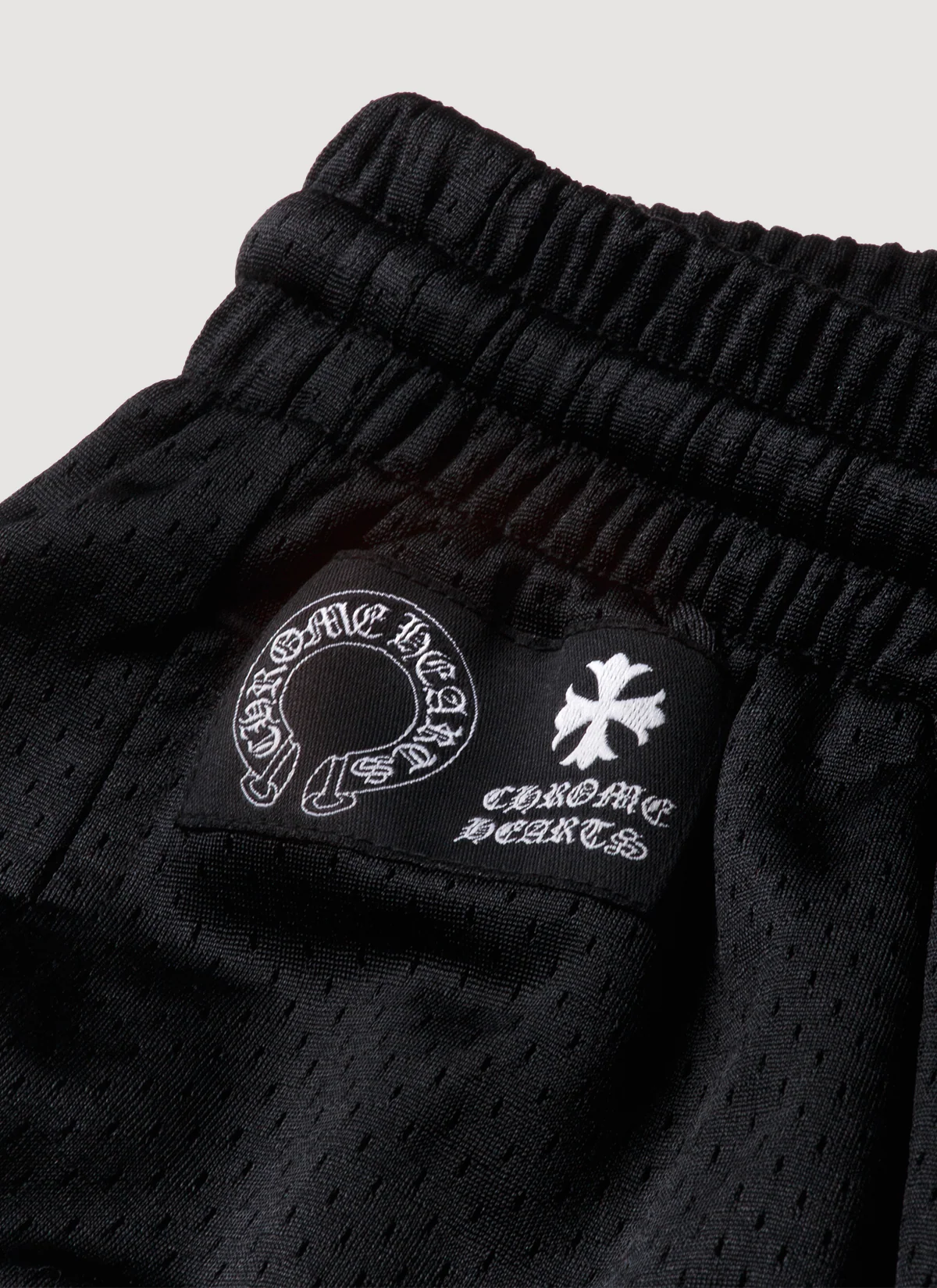 Chrome Hearts Stadium Mesh Shorts Black - Image 3