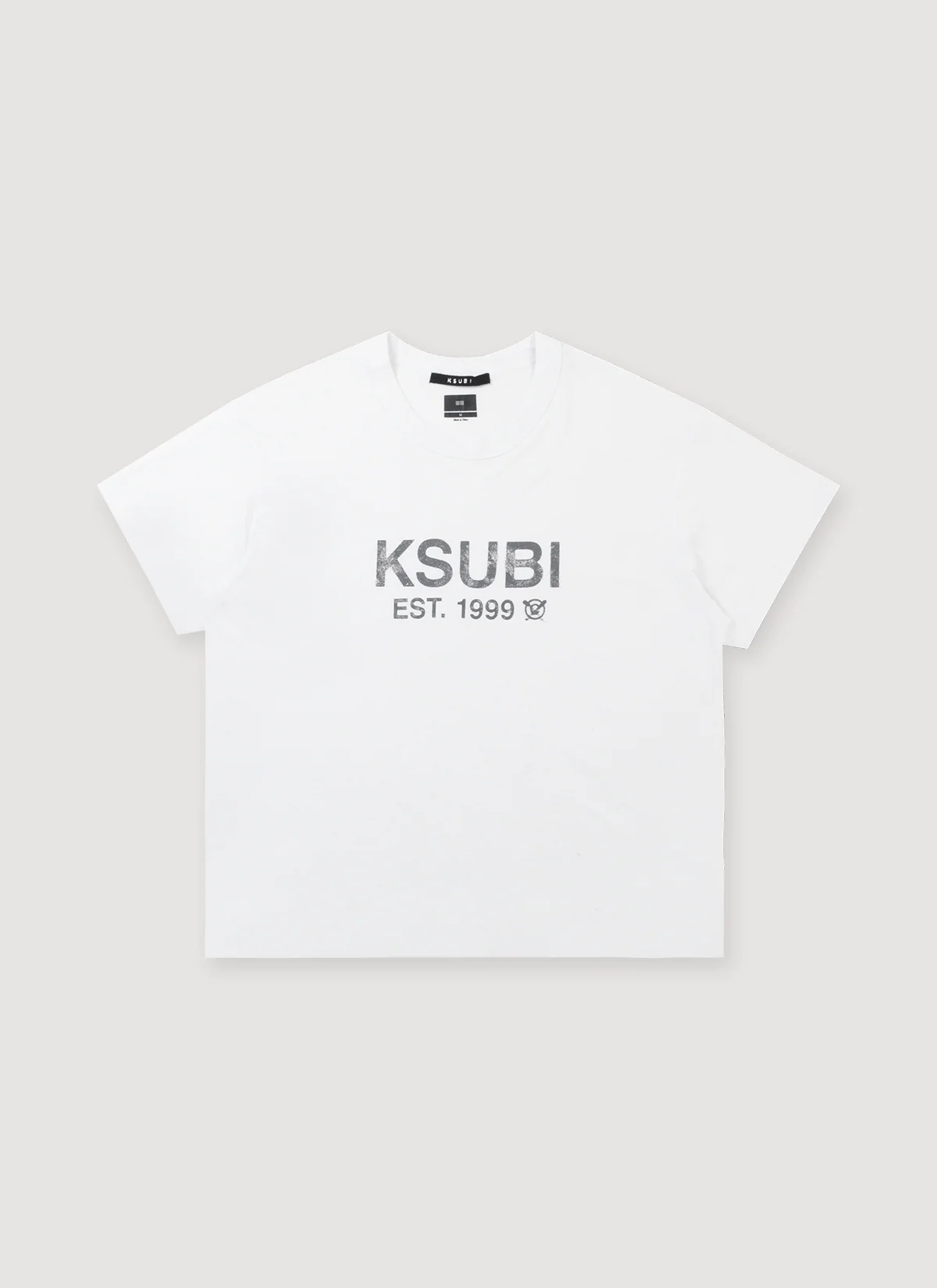Ksubi State Slub Sid Tee White