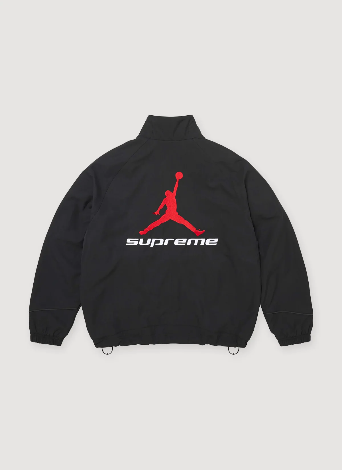 Supreme Jordan Track Jacket Black - Image 2