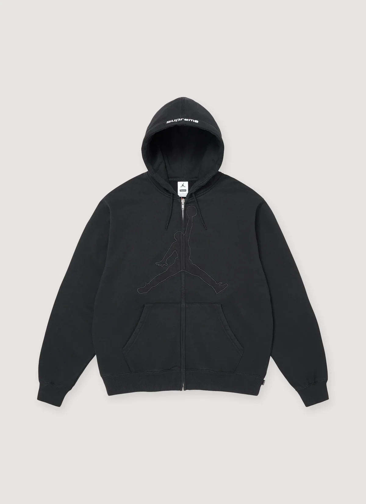 Supreme Jordan Zip Up Sweatshirt - Image 3