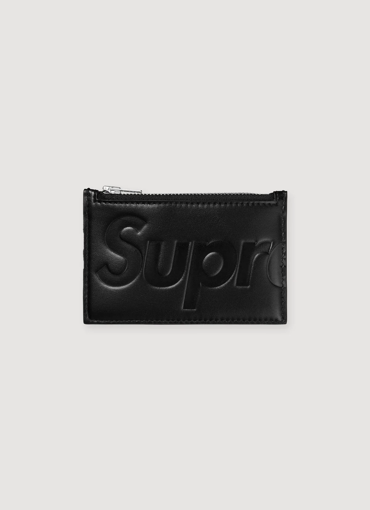Supreme Leather Zip Card Holder - Image 3