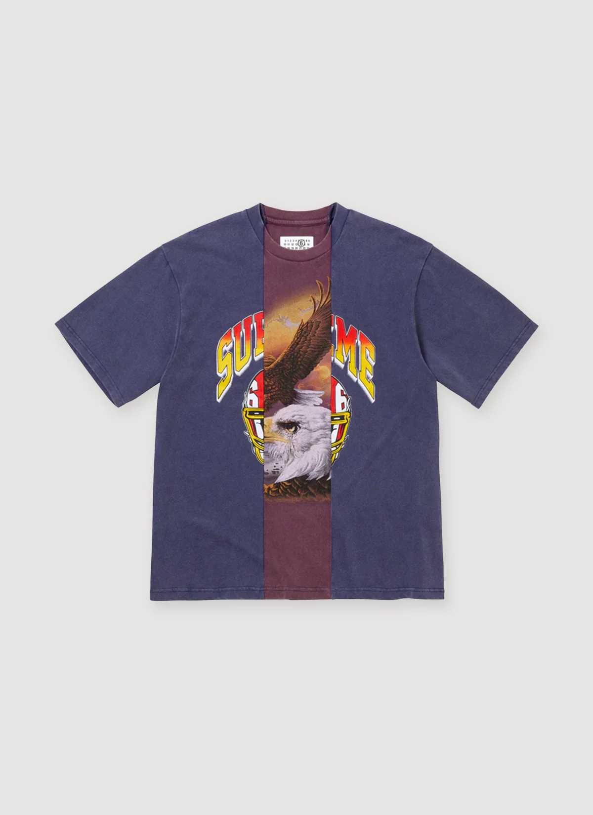 Supreme MM6 Maison Margiela Split S/S Top Navy