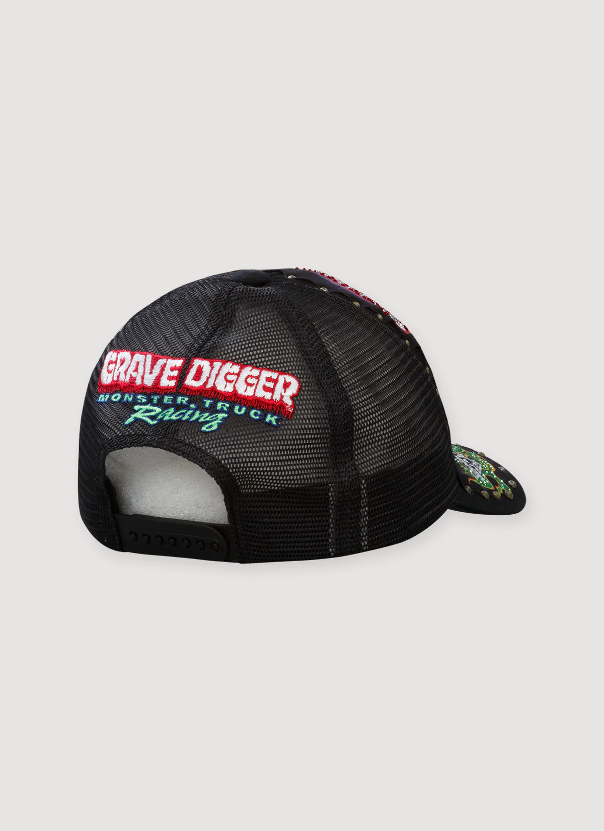 Supreme Monster Jam Grave Digger Trucker Hat Black - Image 2