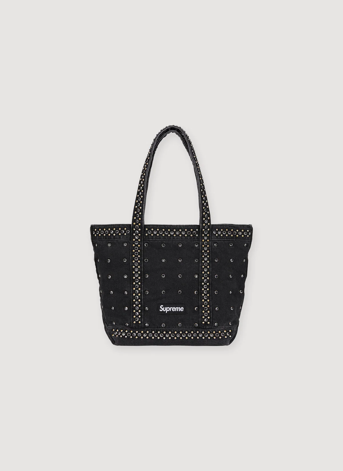Supreme b.b. Simons Denim Tote Bag Black