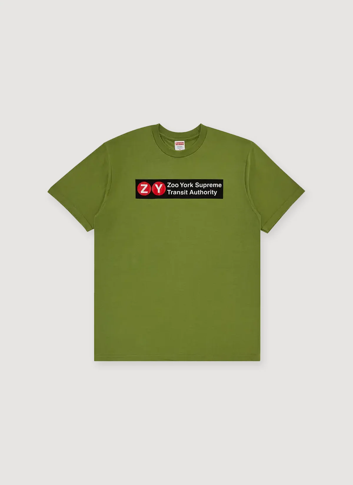 Supreme Zoo York Transit Tee Moss